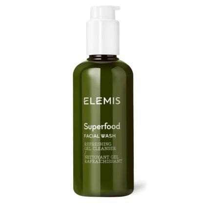 ELEMIS Superfood Facial Wash | Revitalizing Daily Prebiotic Gel Wash Gently Cleanses, Nourishes, and Balances Skin for a Fresh, Glowing Complexion