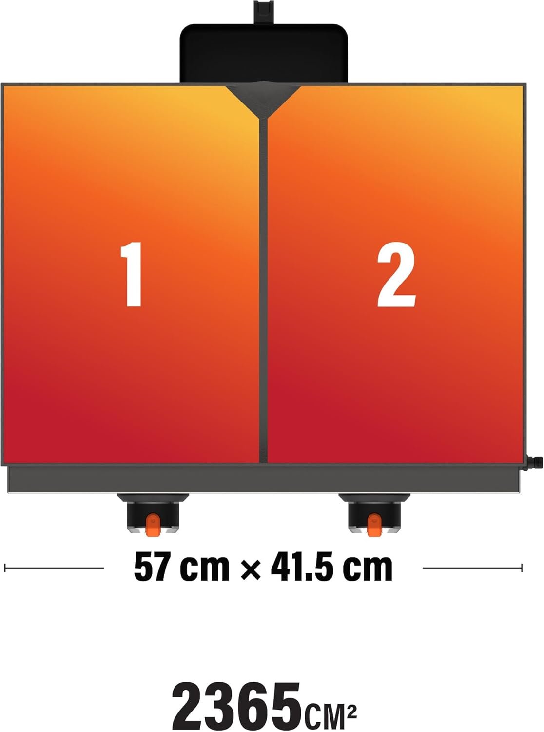 Blackstone 22 Inch Griddle Table Grill with 2 Burners - Image 7
