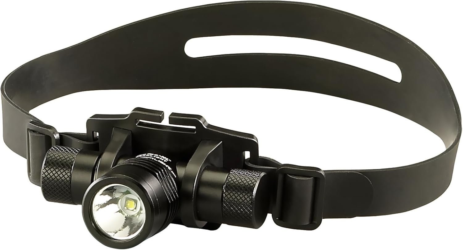 Streamlight 61304 ProTac HL 635-Lumen 8,500-Candela Tactical Headlamp with 90° Tilting Head, Includes Rubber and Elastic STRPS and Non-Rechargeable Batteries, Black - Image 2