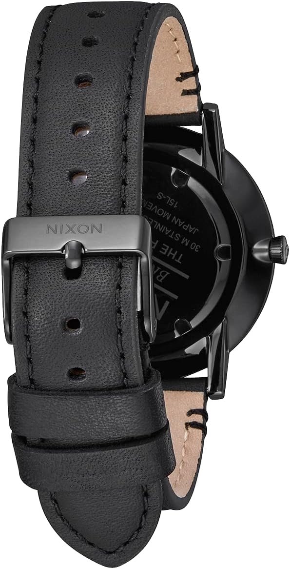Nixon Porter Leather A1058 50m Water Resistant Men’s Watch (20-18mm Leather Band and 40mm Watch Face) - Image 3