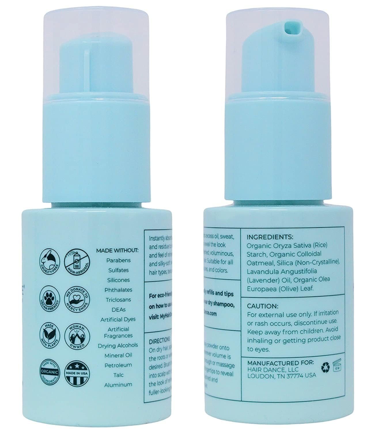 Dry Shampoo Powder | Non-Aerosol | Natural & Organic | Jumbo Size | Made in USA, No Benzene, Vegan, Cruelty Free, For All Hair Colors, Talc Free | Lavender Oil Scent | 1.6 Ounce-Sustainable Packaging - Image 8