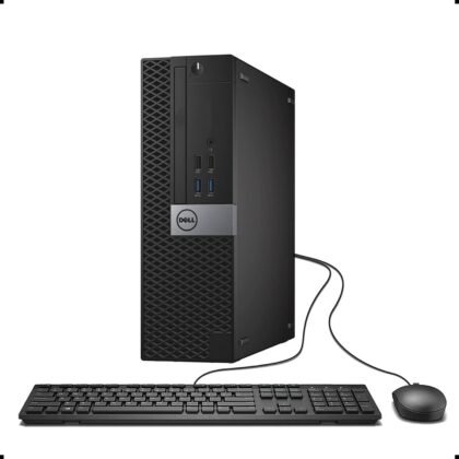 Dell OptiPlex 7040 Desktop Computer PC, Intel Core i7-6700 Processor up to 4.0 GHz, 32GB DDR4 RAM, 512GB M.2 NVMe SSD, Built-in Wi-Fi, Bluetooth, Windows 11 Pro - (Renewed)