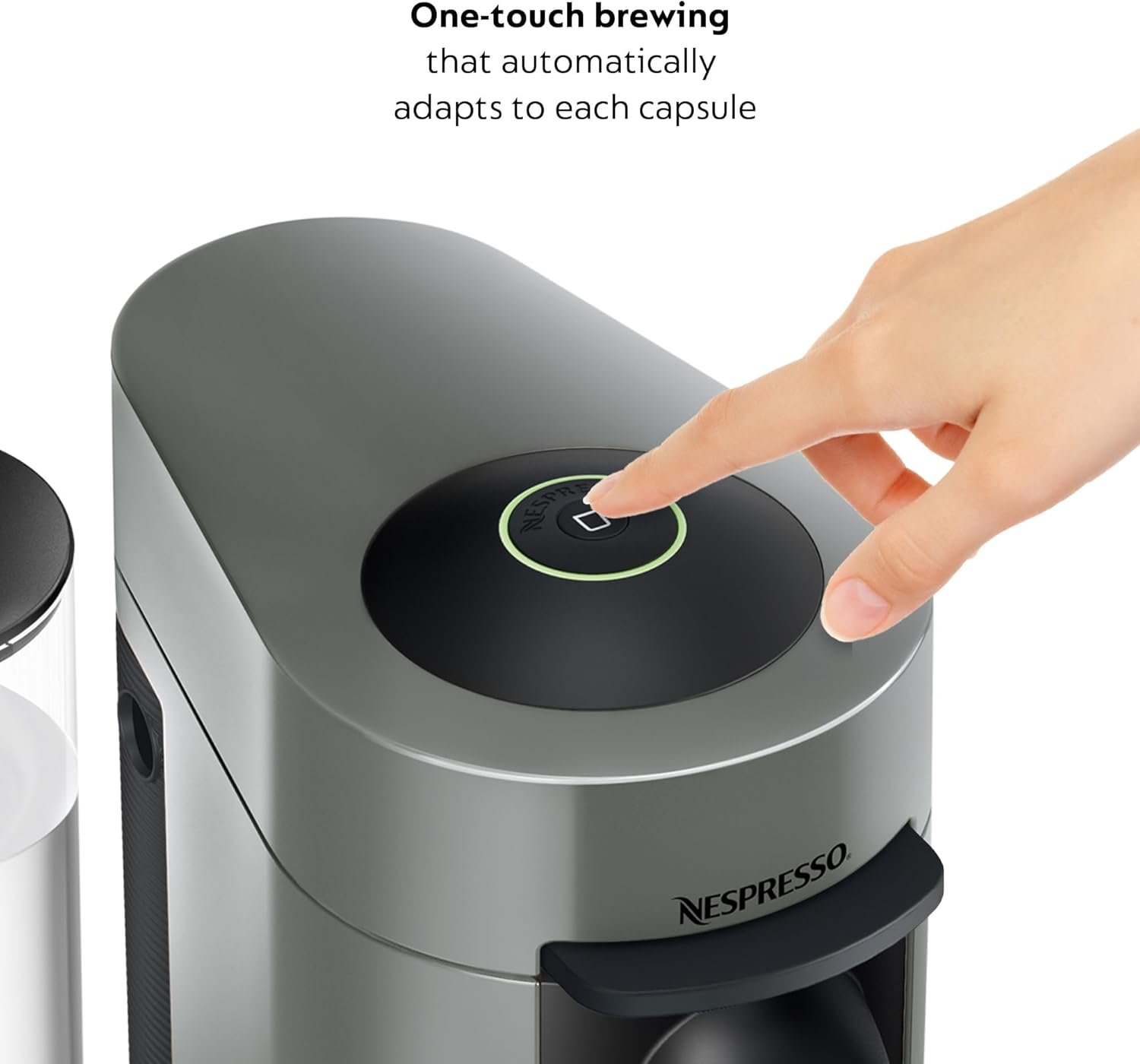 De'Longhi Nespresso Vertuo Plus Coffee and Espresso Maker by De'Longhi, Grey - Image 2