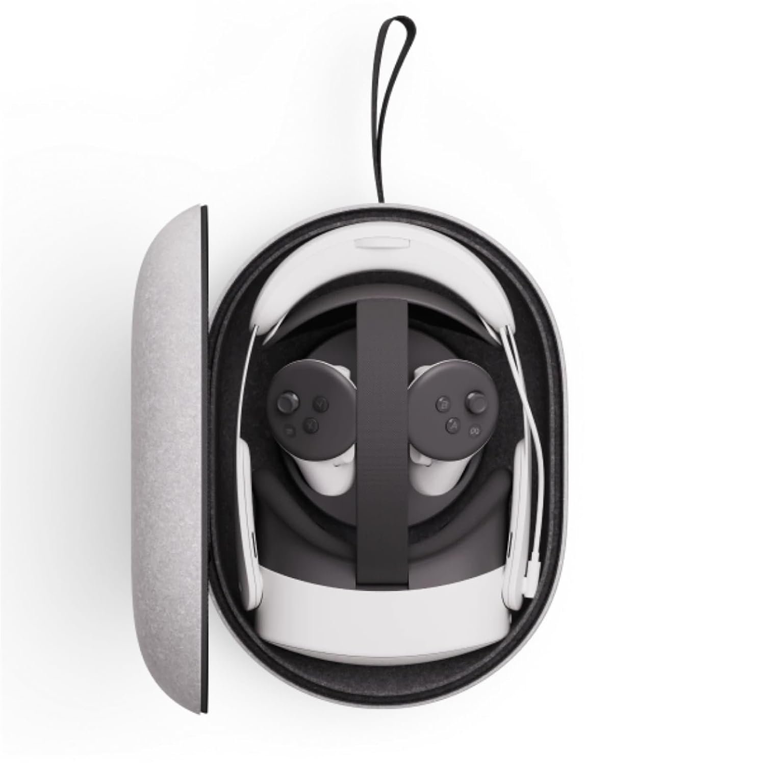Meta Quest Carrying Case — Works with Meta Quest 3/3S — Premium Style and Protection — Fits Quest 3/3S, Touch Plus Controller, Headstrap, Active Straps, Charging Cable and Adapter - Image 2