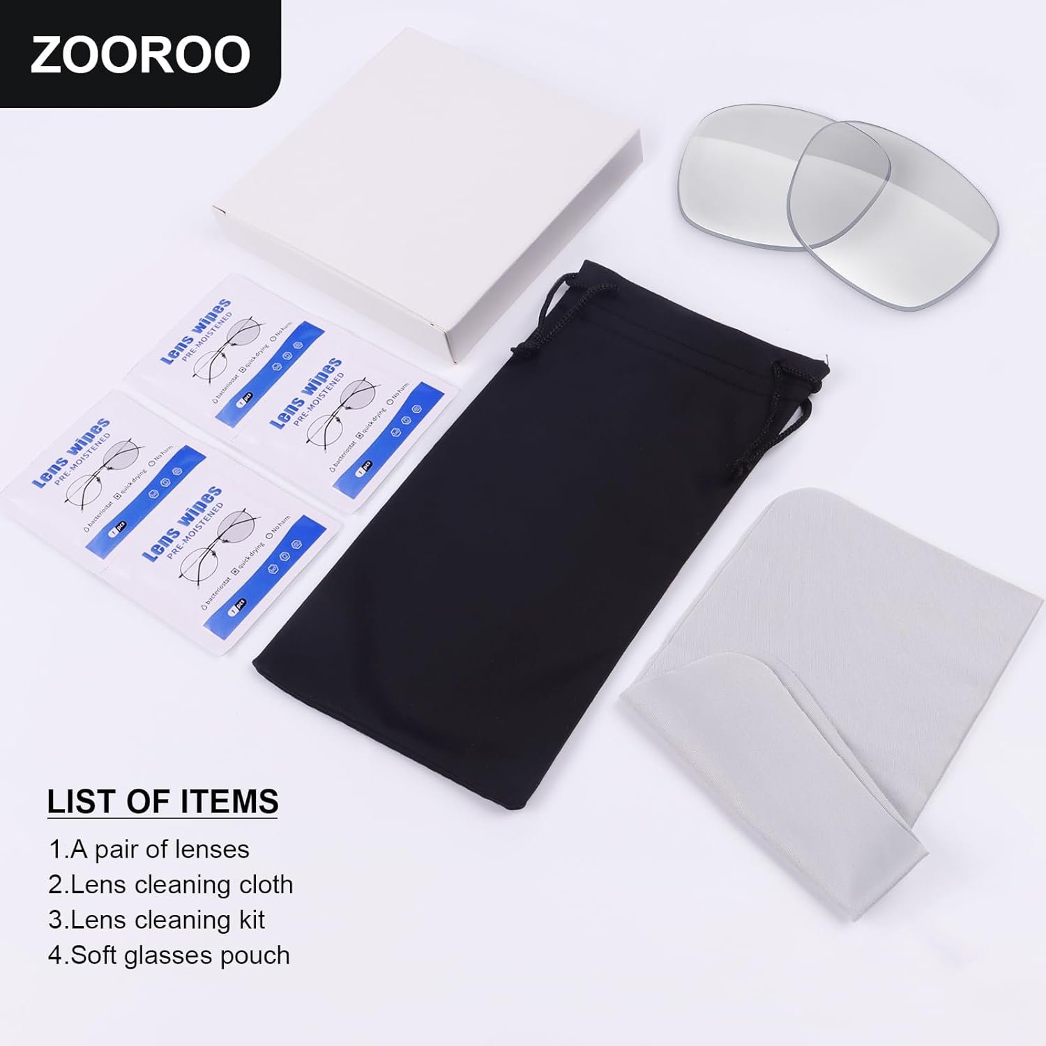 Replacement Lenses Compatible with Ray-Ban Meta Wayfarer RW4006 (50MM) Smart Glasses - Image 6