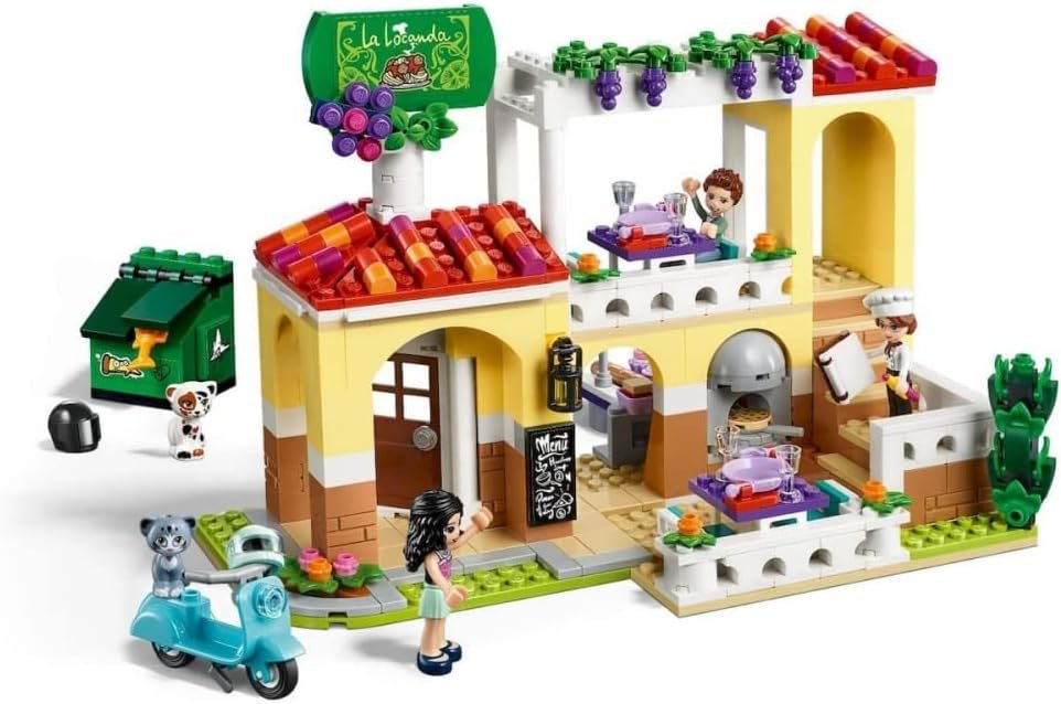 LEGO Friends Heartlake City Restaurant 41379 Restaurant Playset (624 Pieces) - Image 3