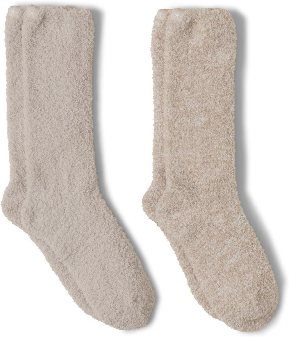 Barefoot Dreams Womens Cozychic 2 Pack Sock Set