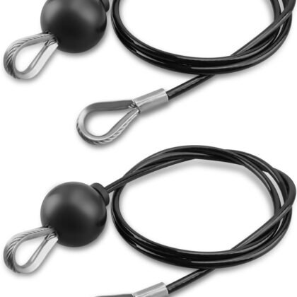 LAT Pulldown 41” Cables Fit for Bowflex Xtreme and for Xceed Heavy-Duty Replacement, for Strength Training