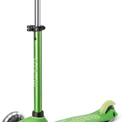 Micro Mini Deluxe Led Skateboard, Youth Unisex, Green, One Size