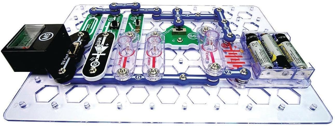 Snap Circuits STEM Electronics Discovery Kit | Explore Magnetism & Electronics | Ages 8+ | 85+ Hands-On Projects - Image 6