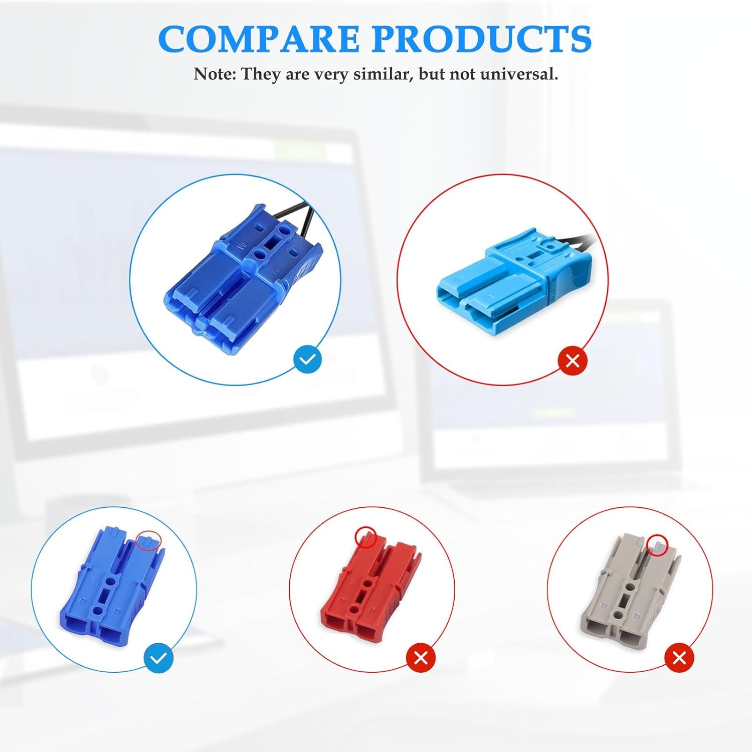 MULTIM 12V with Small Blue Plug Kid Trax Battery Charger Power Supply for Child Ride On Car Dodge Ram 3500 Beetle Mini Rideamales Scout Pony Josie Unicorn Disney Mickey Minnie Power Adapter Cord - Image 3