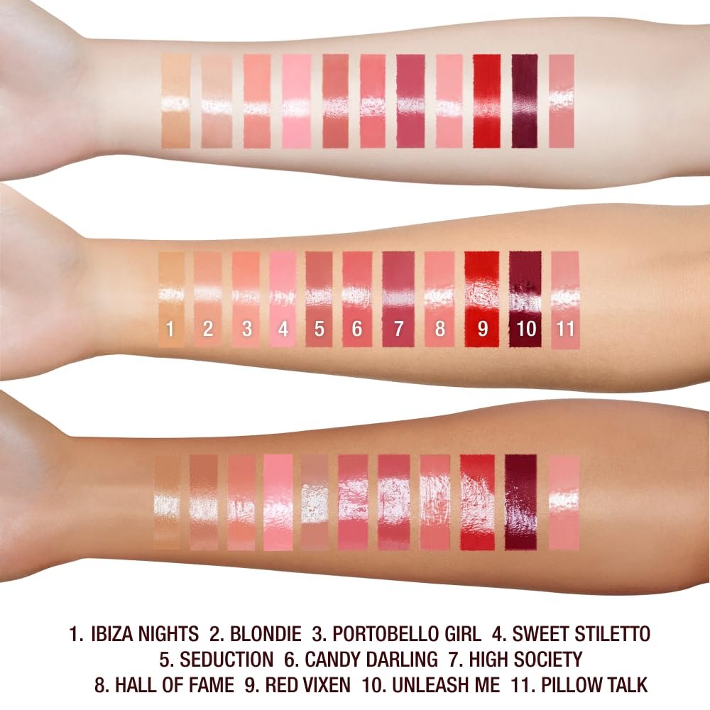 Charlotte Tilbury Lip Lustre Hydrating Lip Gloss - High Shine Non-Sticky Formula with Lotus Extract - Long Lasting Moisturizing Makeup, Velvet Soft Finish - Image 4