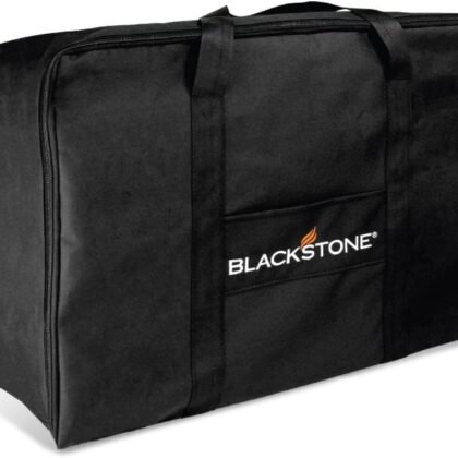 Blackstone Tabletop Griddle Carry Bag – Fits 17 Inch & 22 Inch Tabletop – Portable BBQ Grill Griddle Carry Bag - 600D Heavy Duty Weather-Resistant Cover Accessories – 5035
