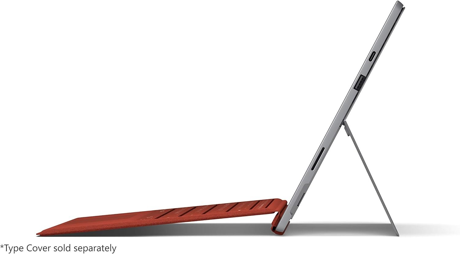 Microsoft Surface Pro 7 12.3 inches 10th Gen Intel Core i3-1005G1 4GB RAM 128GB SSD - Platinum (Renewed) - Image 3