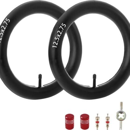 KAMIER 12.5x2.75 (12-1/2x2.75) Inner Tube for Razor MX350 MX400 ZR350 SX350 Mcgrath Dirt Bike E-Zip E500 E750 X-Treme X-560 Kids Electric Mini Dirt Rocket Bike Gas Scooter Tire Tube Heavy Duty Parts