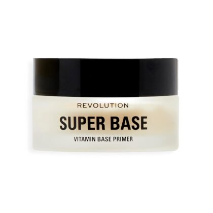 Revolution, Superbase Vitamin Primer, Hydrating Face Primer & Moisturizer, Makeup Primer with Vitamin C & Hyaluronic Acid, Vegan & Cruelty-Free, 0.84 fl oz