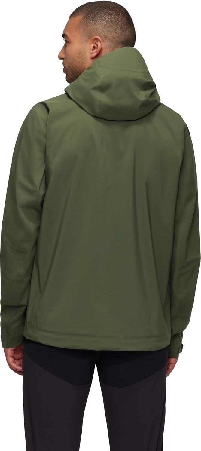 Mammut Outdoor Hardshell Hooded Mens Jacket, Waterproof, Lightweight, Breathable Hiking and Trail Running Jacket - Image 4