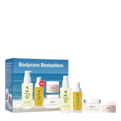 OSEA Bodycare Bestsellers Skincare Set - 4-piece Body Travel Set - 1oz - Body Oil, Body Butter, Body Scrub, & Body Wash