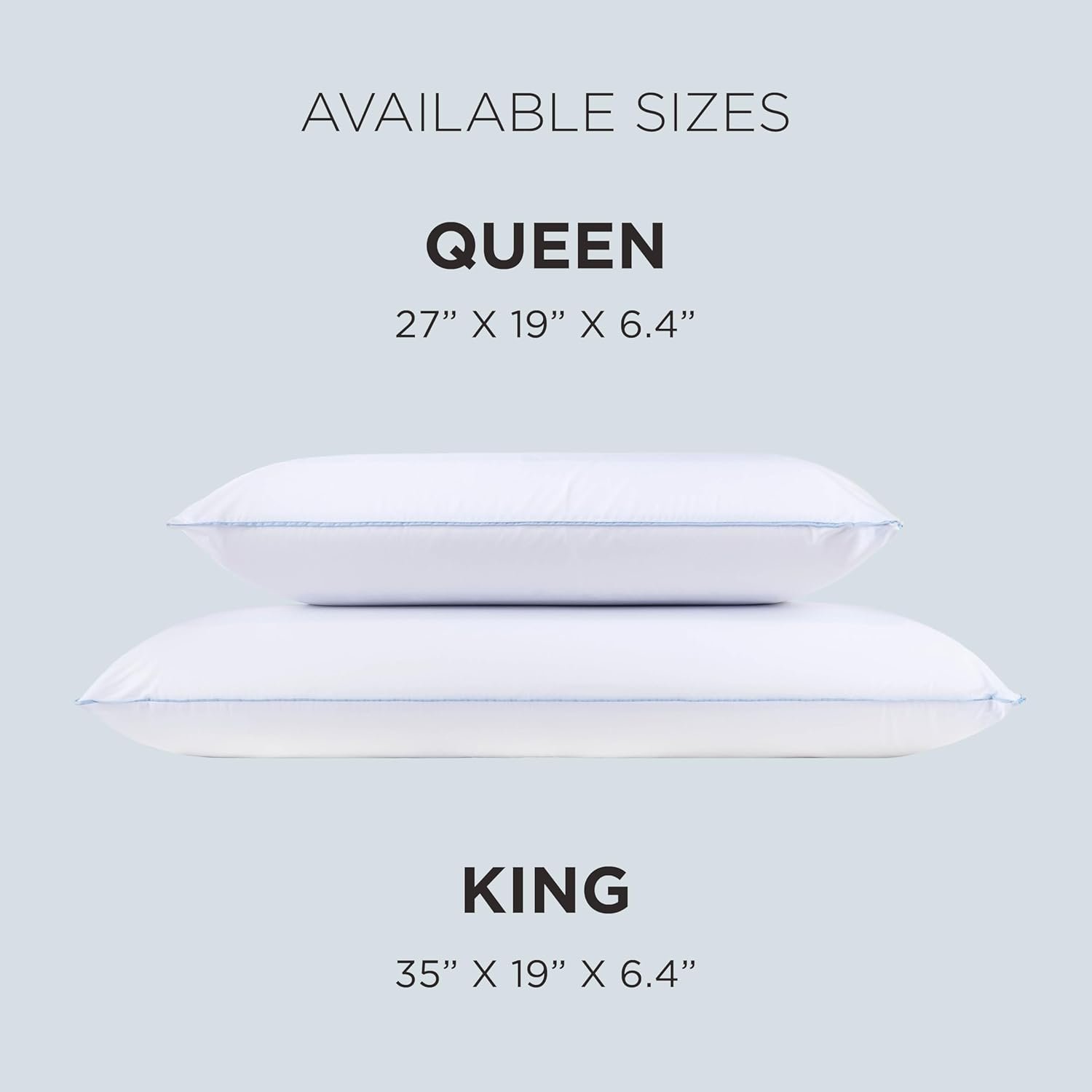 Tempur-Pedic TEMPUR-Cloud Dual Cooling Pillow, Queen, White - Image 12