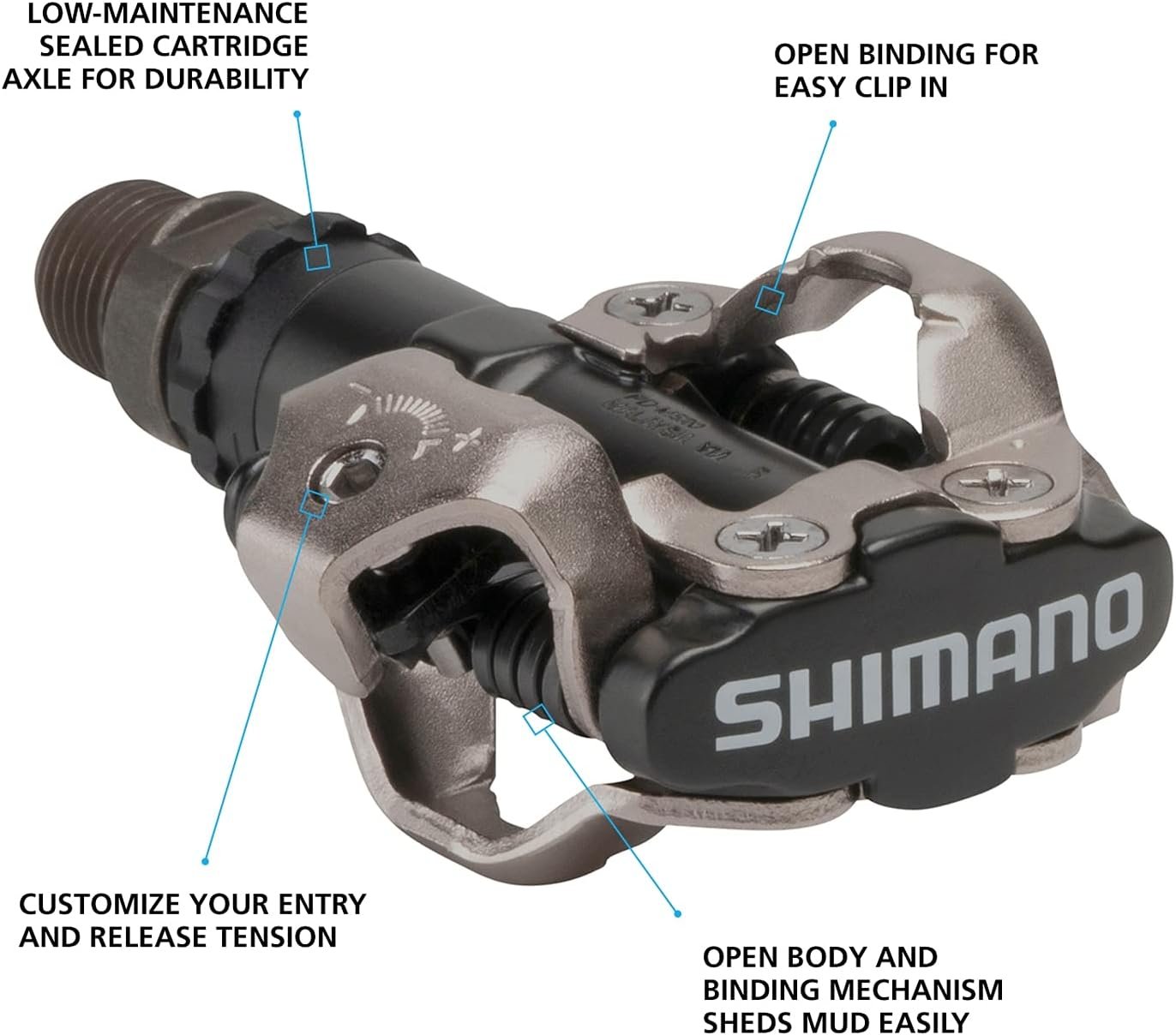 SHIMANO EPDM520S Pedal - Image 2