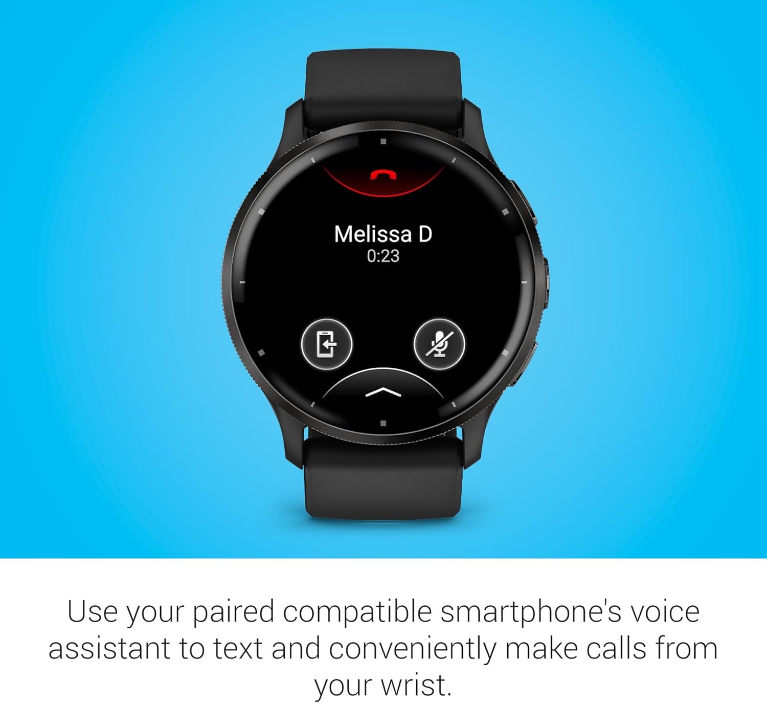 Garmin Venu 3 Slate Stainless Steel Bezel 1.4-Inch AMOLED Touchscreen Display Smart Watch with 45mm Black Case and Silicone Band - Image 6