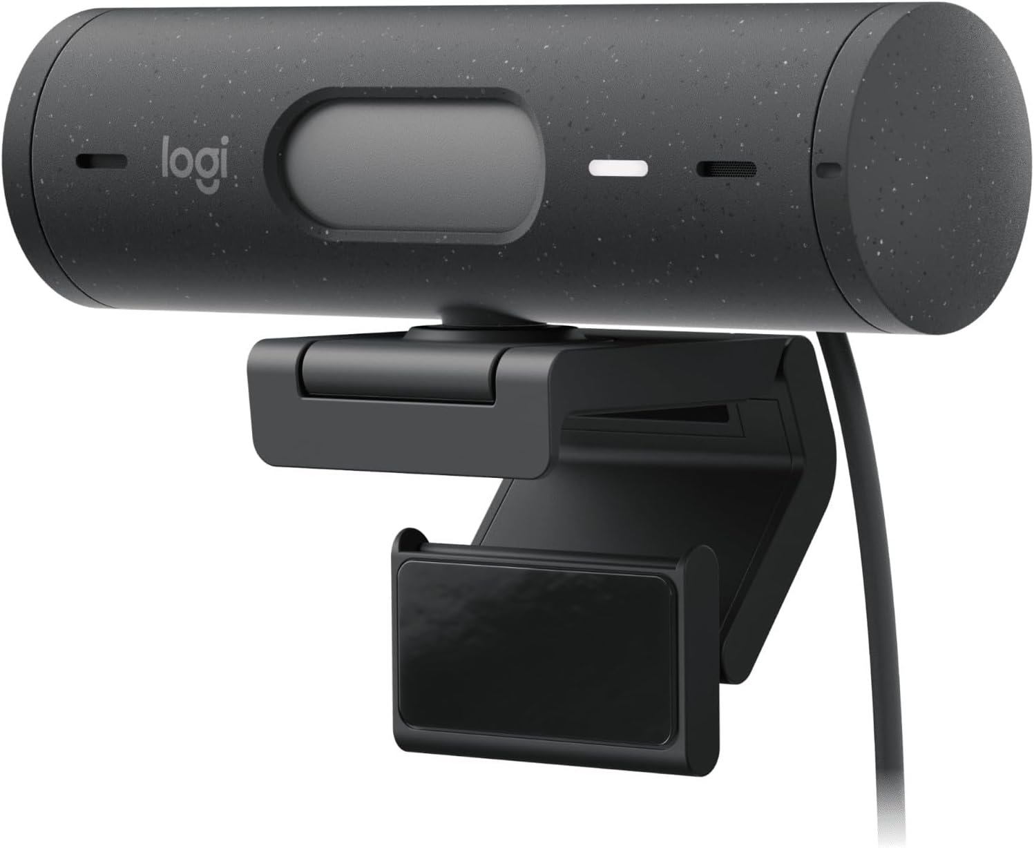 Logitech Brio 500 Full HD Webcam with Auto Light Correction, show Mode, Dual Noise Reduction Mics, Webcam Privacy Cover, Works with Microsoft Teams, Google Meet, Zoom, USB-C Cable, Streaming -Graphite - Image 4
