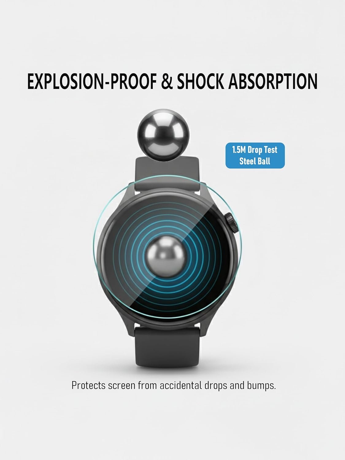 [4+4 Pack Screen Protector for Garmin Approach S12 GPS Golf with Silicone Anti-dust Plugs, 9H Tempered Glass Protection Kit in Reusable Storage Case, Anti-Scratch,Bubble-Free,Easy Installation - Image 3