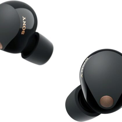 Sony WF-1000XM5 The Best Truly Wireless Bluetooth Noise Canceling Earbuds & in-Ear Headphones with Alexa Built-in, Black