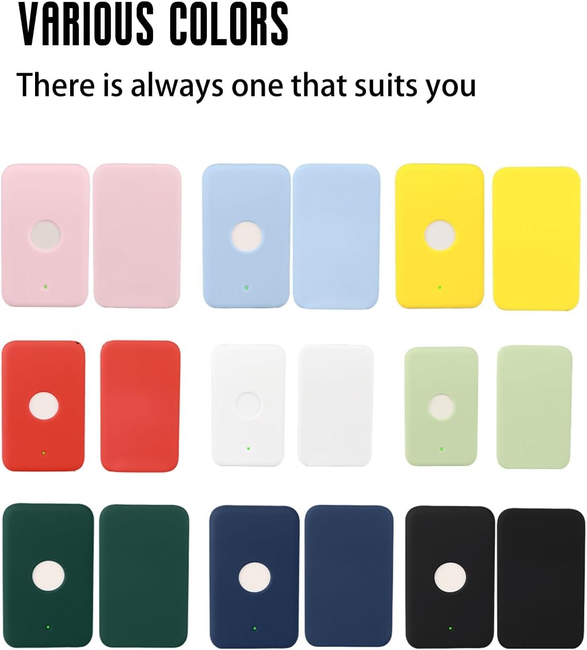 Case for Apple iPhone Air MagSafe Battery (Model: A3466), Kids-Friendly Soft Silicone Protective Cover, Shockproof (Light Blue) - Image 4