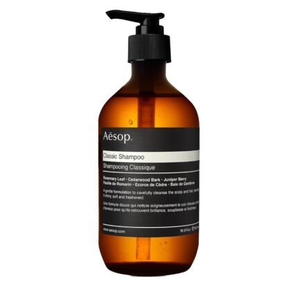 Aesop Classic Shampoo | Gentle Formulation | Leaves Hair Shiny, Soft, Freshened | Rosemary Leaf, Cedarwood Bark, Juniper Berry | 16.9 oz / 500mL