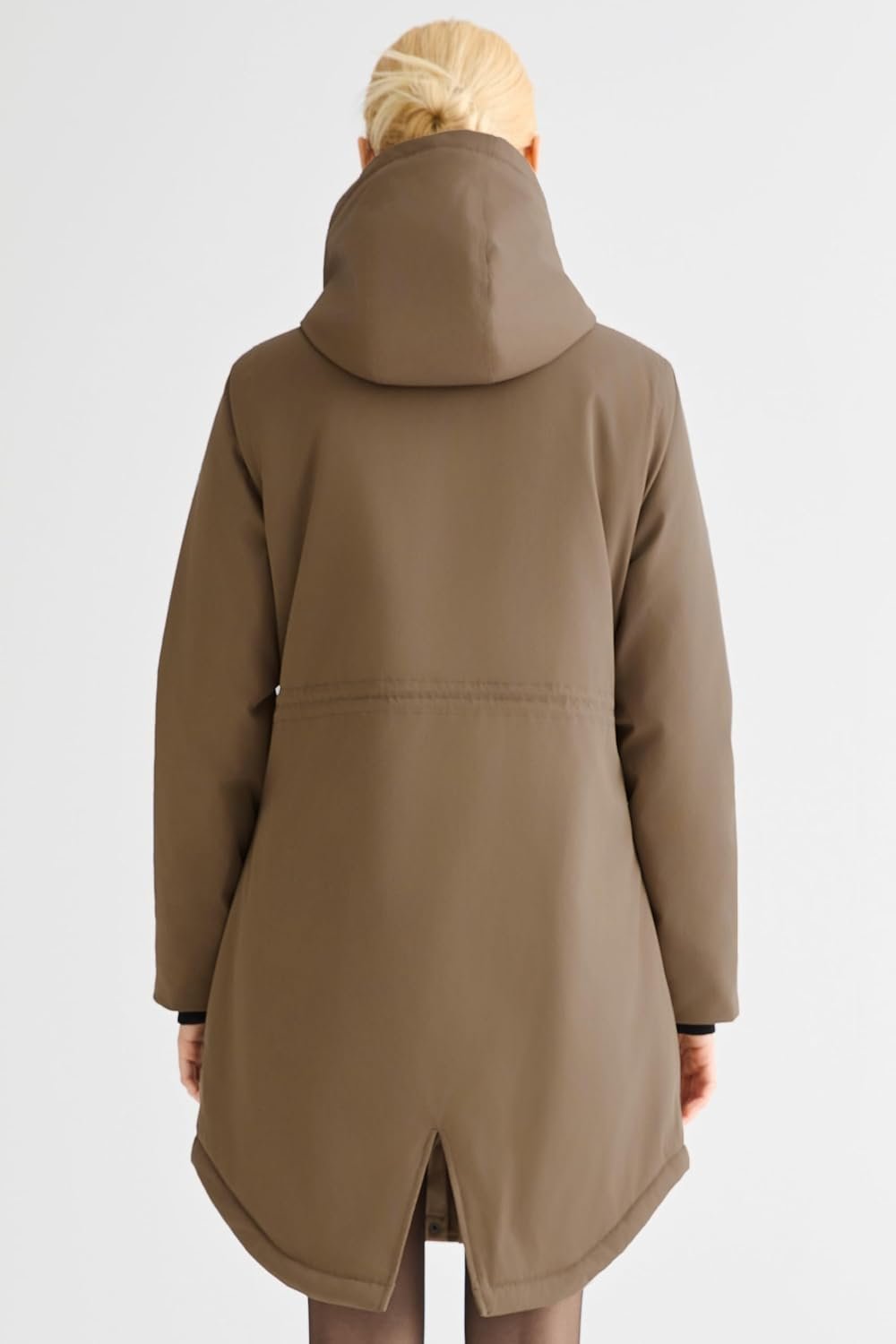 Orolay Winter Coat for Women Thicken Fleece Lined Parka Waterproof Long Warm Puffer Jacket Hooded with Pockets - Image 6