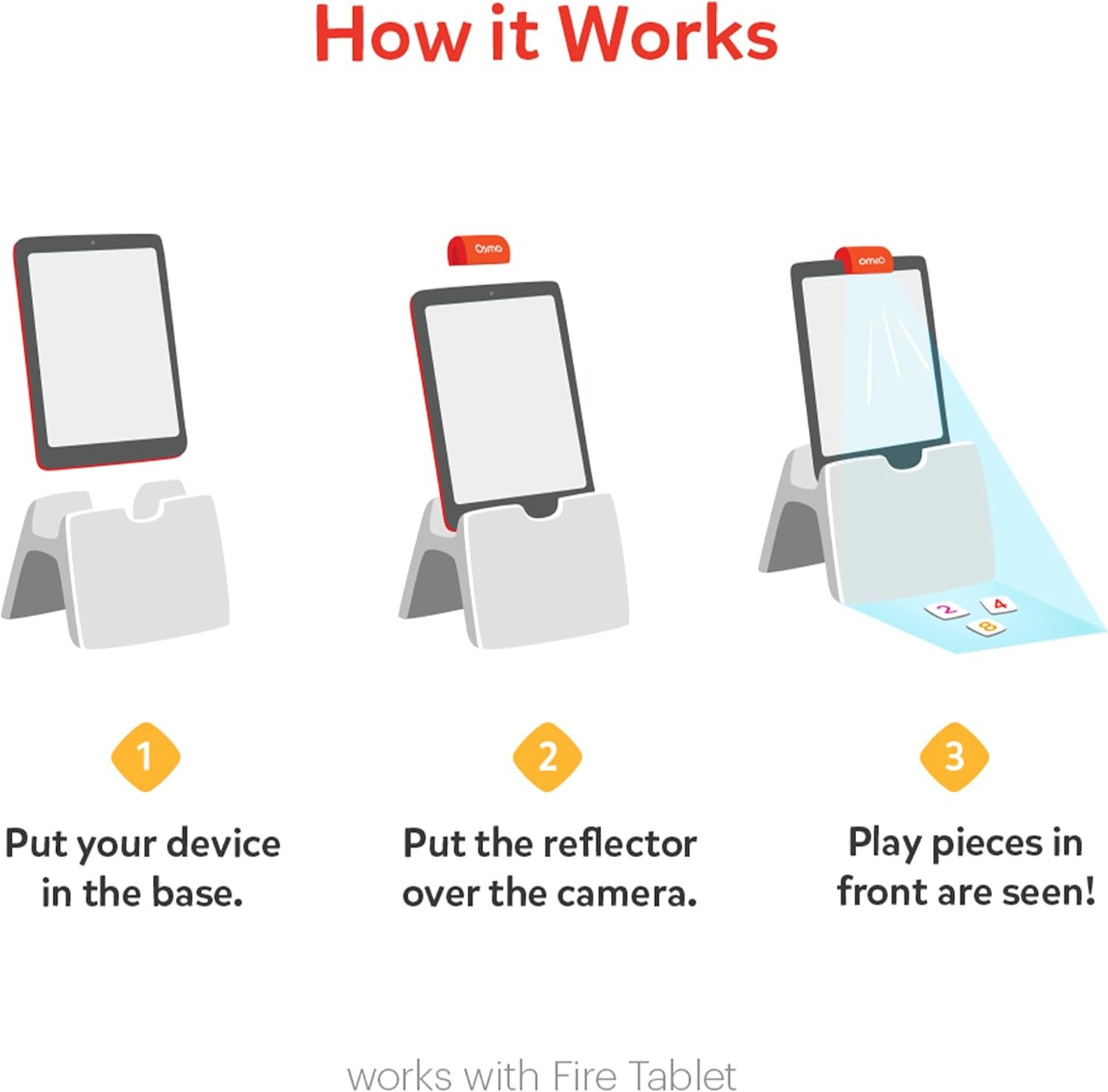 Osmo-Coding Starter Kit for Fire Tablet-3 Educational Learning Games Ages 5-10+-Learn to Code,Coding Basics & Coding Puzzles-STEM Toy Gifts,Boy & Girl(Osmo Fire Tablet Base Included-Amazon Exclusive) - Image 4