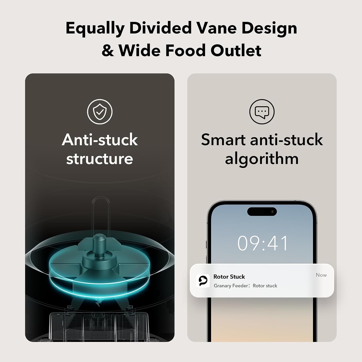 PETLIBRO Automatic Cat Feeder, 5G WiFi Automatic Pet Feeder with Freshness Preservation, 3L Timed Cat Feeders for Dry Food, Up to 48 Portions 10 Meals Per Day, Granary Pet Feeder for Cat/Dog, White - Image 6