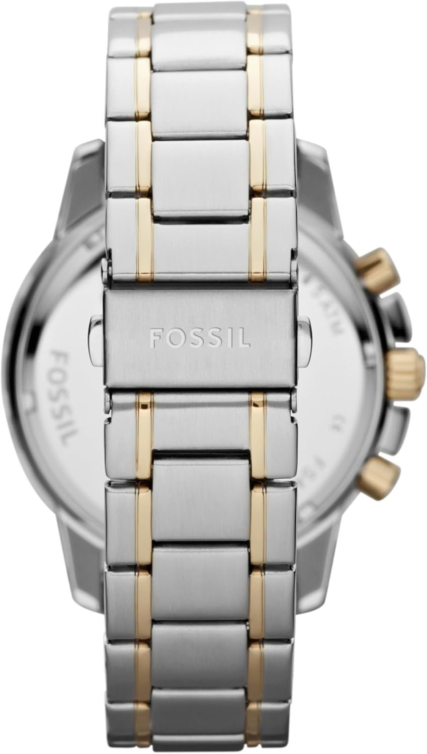 Fossil Men's Dean Quartz Stainless Steel Chronograph Watch - Image 2