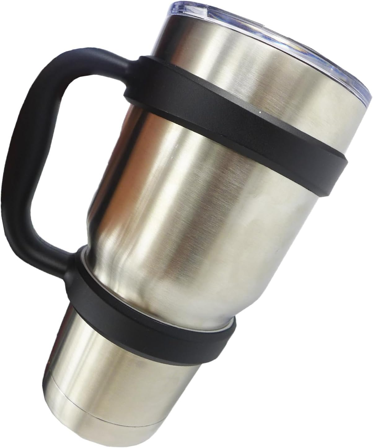 Handle for 30oz Yeti Rambler Tumbler Cooler Cup SIC Kodiak Cups Etc Holder Grip Black - Image 2