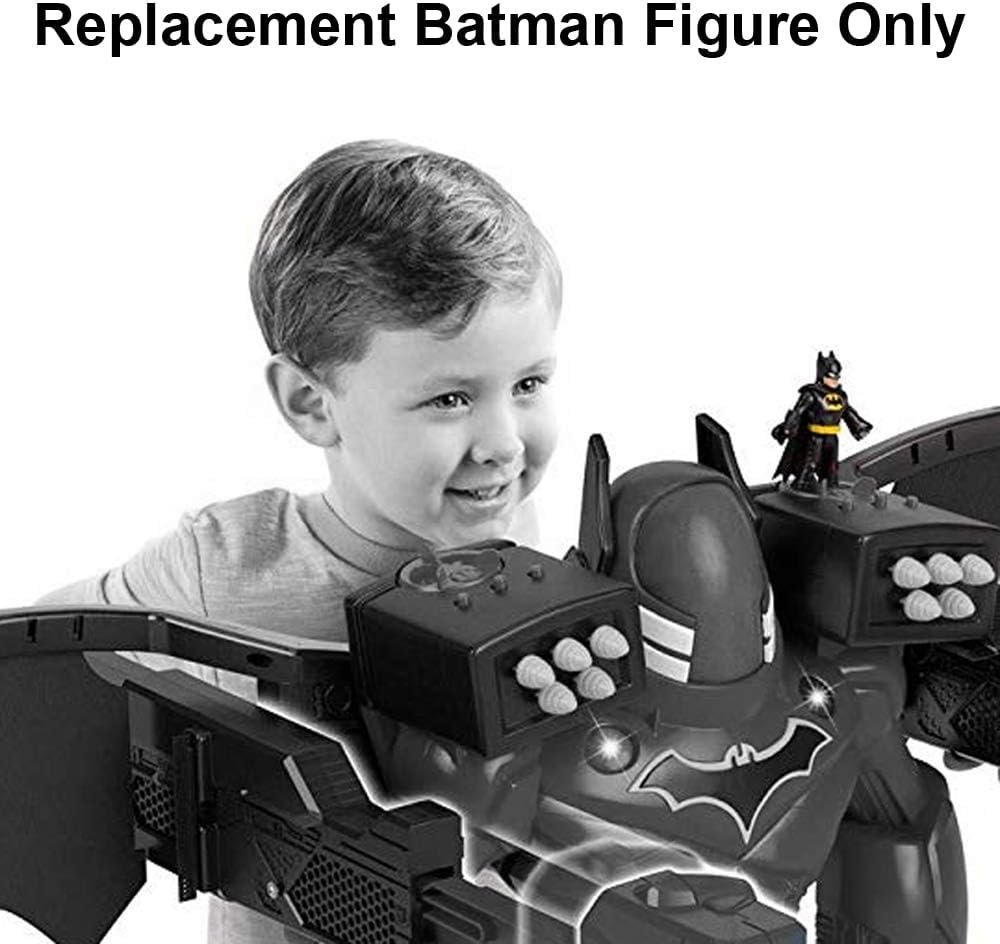 Replacement Parts for Fisher-Price Imaginext DC Super Friends Batbot Xtreme - FGF37 ~ Replacement Batman Figure - Image 2