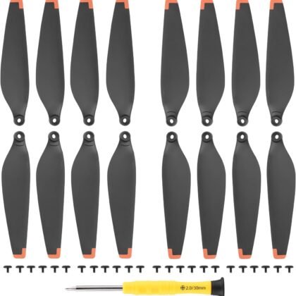 16Pcs Mini 4 Pro/Mini 3 Pro Propellers,For DJI Mini 4 Pro/Mini 3 Pro Accessories Quick-Release Replacement Blades Props Wings