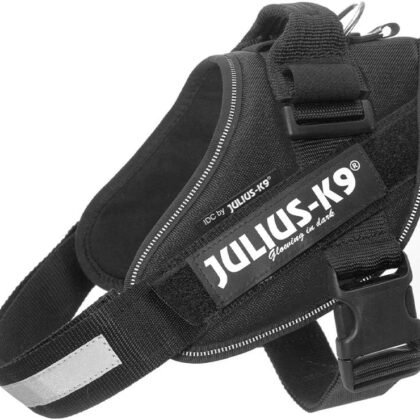 Julius-K9, 16IDC-P-1, IDC Powerharness, Dog Harness, Size: 1, Black