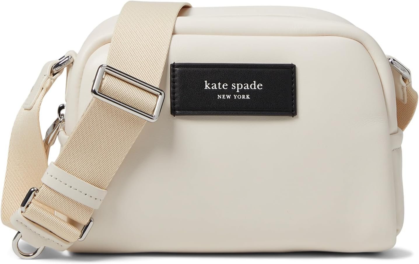 kate spade new york womens Puffed Smooth Leather Small Crossbody