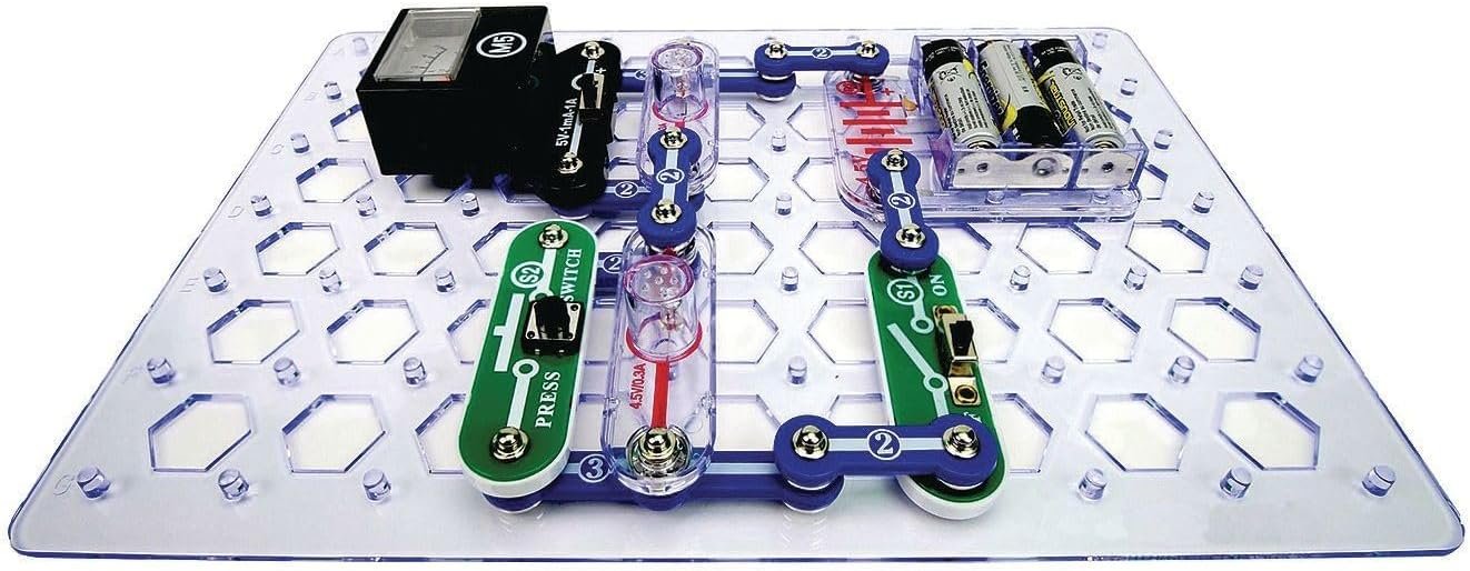 Snap Circuits STEM Electronics Discovery Kit | Explore Magnetism & Electronics | Ages 8+ | 85+ Hands-On Projects - Image 7