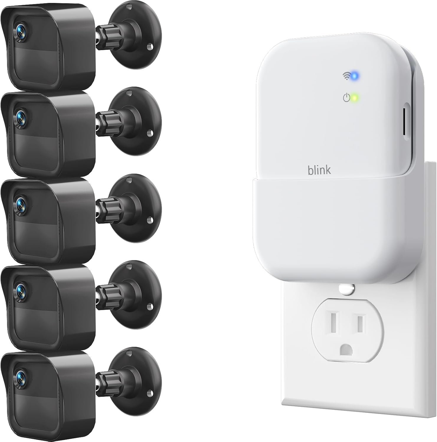 All-New Blink Outdoor Camera Surveillance Mount, 5 Pack Weatherproof Protective Housing and 360 Degree Adjustable Mount for Blink Outdoor 4th & 3rd Gen Cam