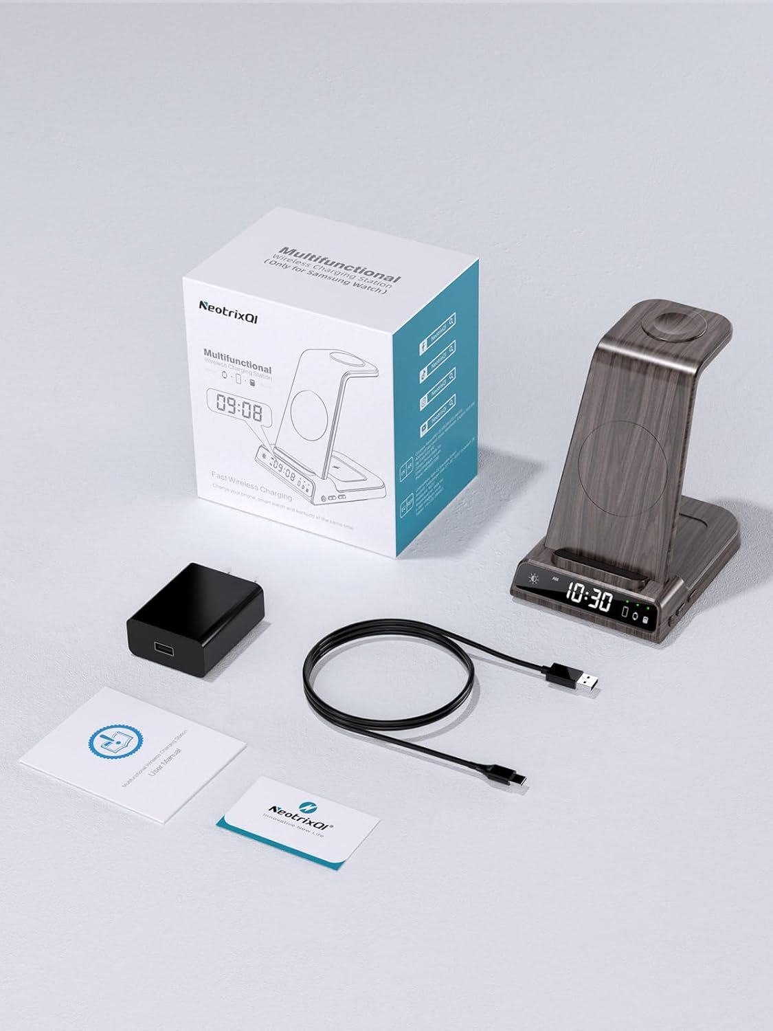 Wireless Charger for Samsung Charging Station, 3 in 1 Android Phone Charger for Galaxy S25 Ultra/S24 Ultra/S23/Flip7, Galaxy Watch 8/8 Classic/Ultra/7/6/5, Galaxy Buds 3 Pro/3 - Image 9