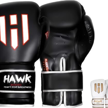 Hawk Sports Boxing Gloves for Men and Women, Comfy Boxing Training Gloves with Foam Padding for Throwing Power Punches with Confidence, Heavy Bag Boxing Gloves for Training and Sparring
