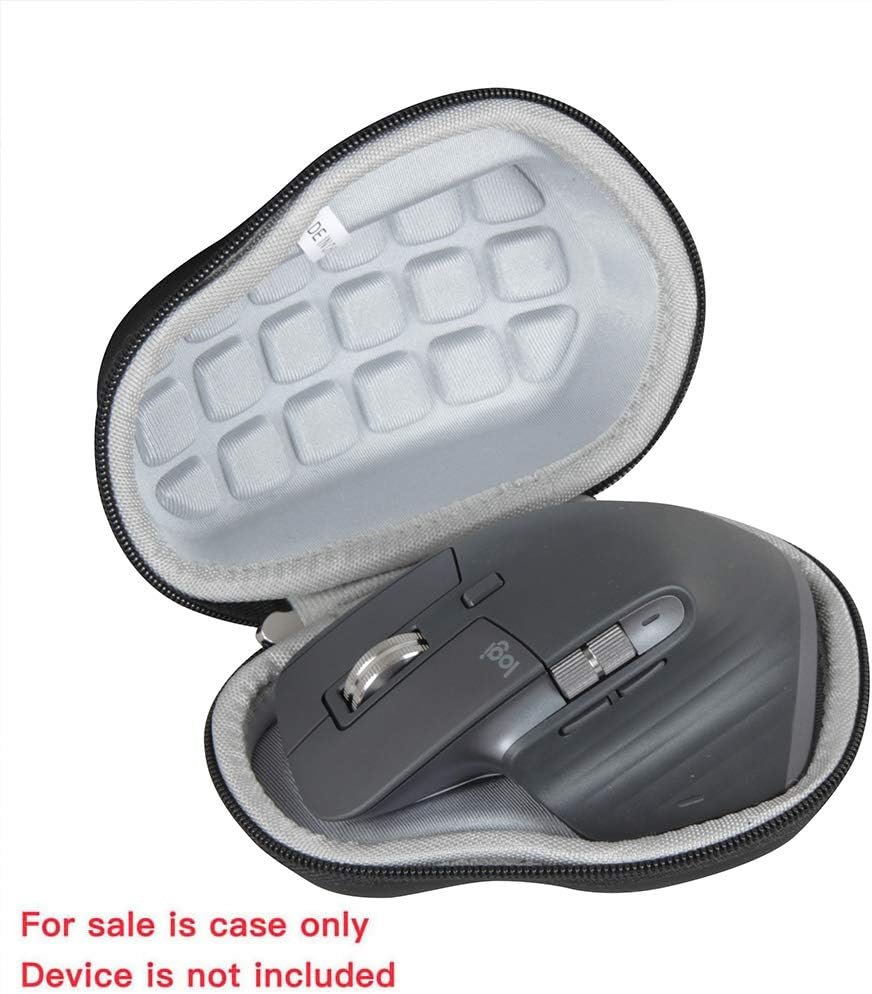 Hermitshell Hard Travel Case for Logitech MX Master 4 / MX Master 3 /MX Master 3S Advanced Wireless Mouse-2.0 Upgrade Version No Shake (Black) - Image 2