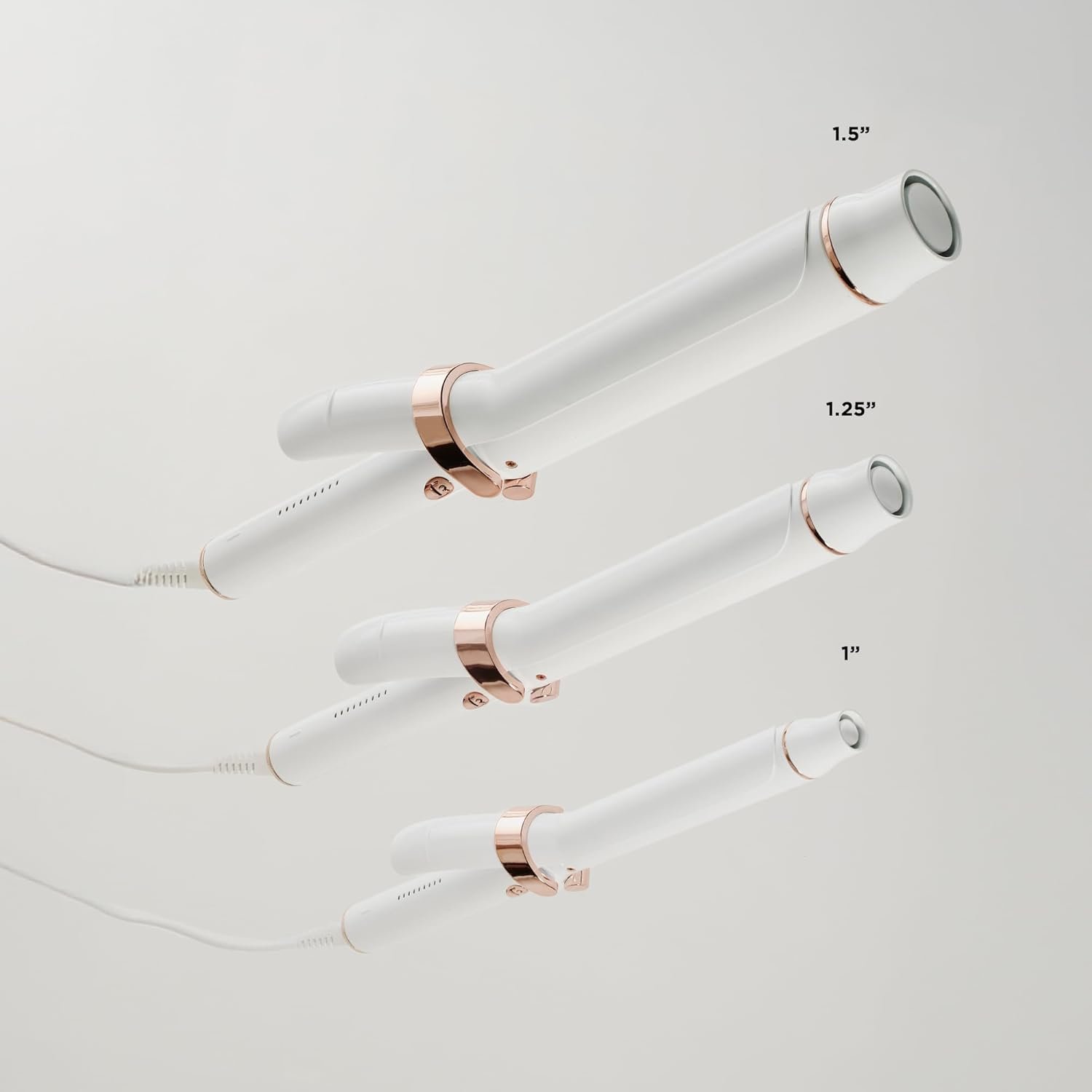 T3 SinglePass Curl X Extra-Long Barrel 1", 1.25", 1.5" Curling Iron with 9 Heat Settings and Ceramic Barrel for Fast Styling and Lasting Results on All Hair Types - Image 5