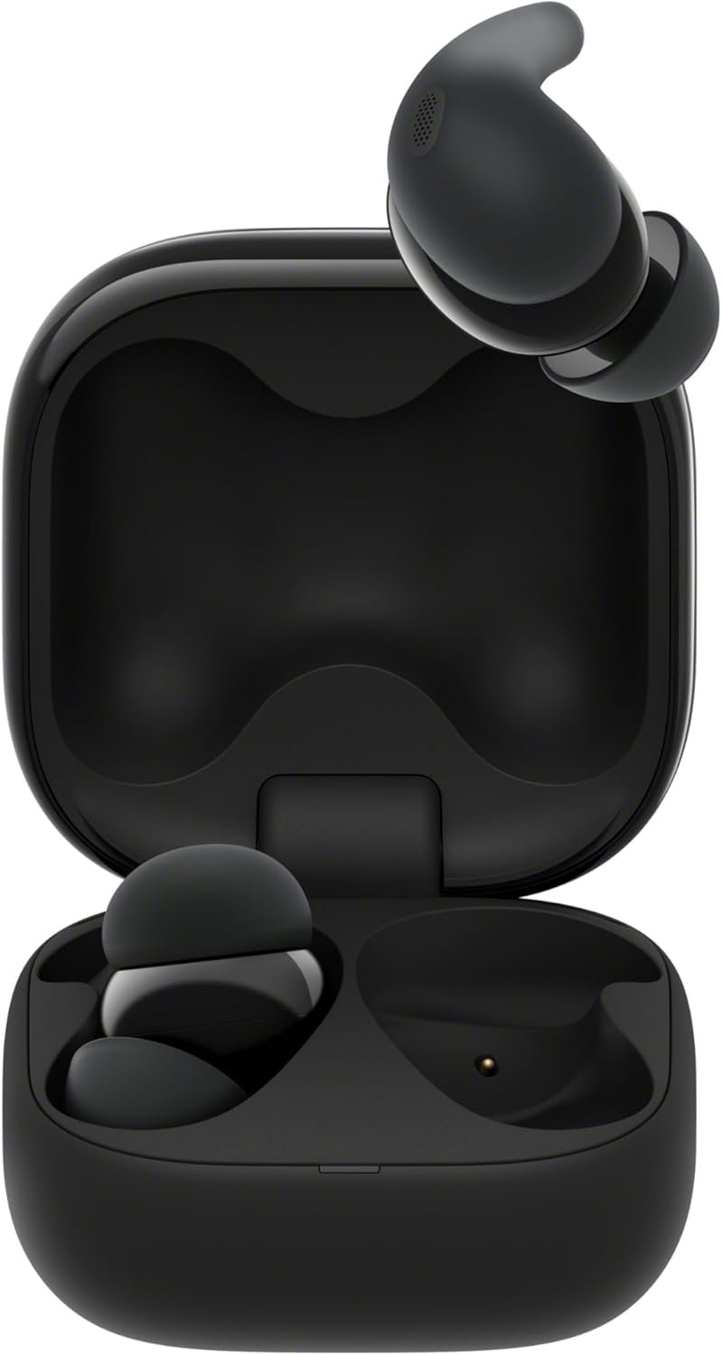 Sony LinkBuds Fit Truly Wireless Noise Canceling Earbud Headphones, Small & Light with Newly Developed Air Fitting Supporters, Black - Image 9