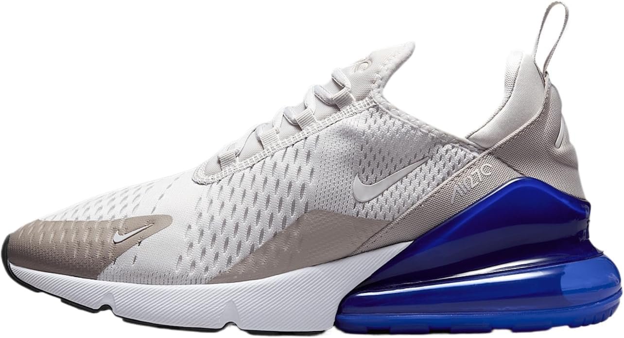 Nike Air Max 270 Men's Shoes (AH8050-031, Vast Grey/College Grey/Racer Blue/Summit White)