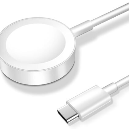 𝟐𝟎𝟐𝟓 𝐔𝐩𝐠𝐫𝐚𝐝𝐞𝐝 Magnetic Charging Cable for Apple Watch Charger,[USB C Port] Wireless Charging Cable Compatible with iWatch Series Ultra/10/9/8/7/6/SE/SE2/5/4/3/2[3.3FT]-White