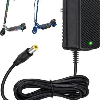 12v 1000mA Charger for Razor Power Core 90 E90 E95 95 Electric Scooter EPunk XLR8R MX125 Dirt Rocket Kidzon Bumper Car Razor Electric Ride On