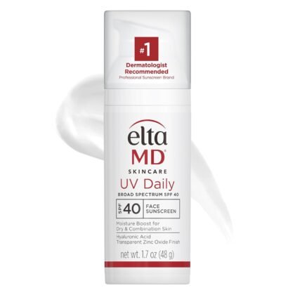 EltaMD UV Daily Face Sunscreen Moisturizer with Zinc Oxide, Daily Face Moisturizer with SPF, Great for Dry, Combination, and Normal Skin